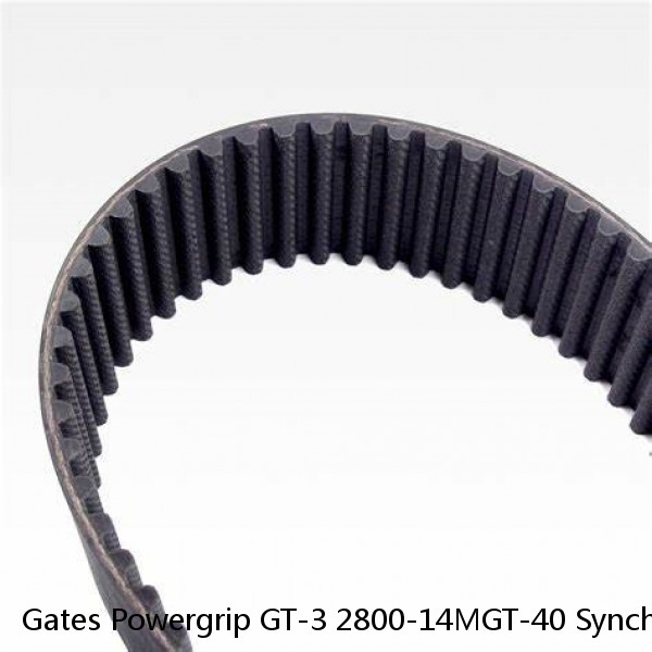 Gates Powergrip GT-3 2800-14MGT-40 Synchronous Drive Timing Belt 93560150 New