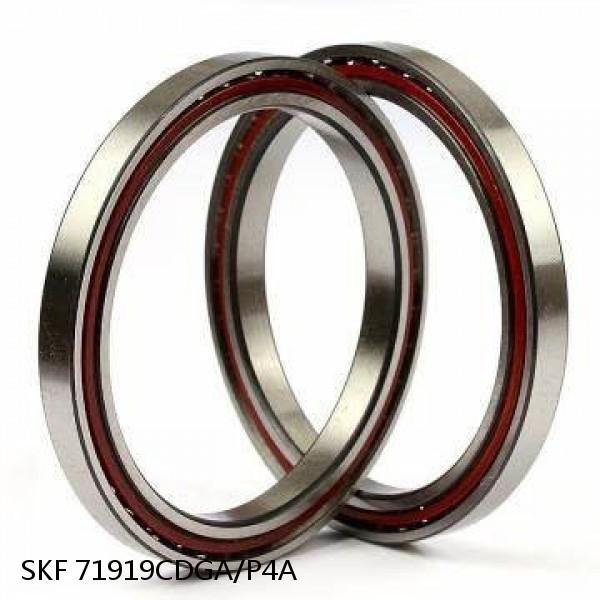 71919CDGA/P4A SKF Super Precision,Super Precision Bearings,Super Precision Angular Contact,71900 Series,15 Degree Contact Angle