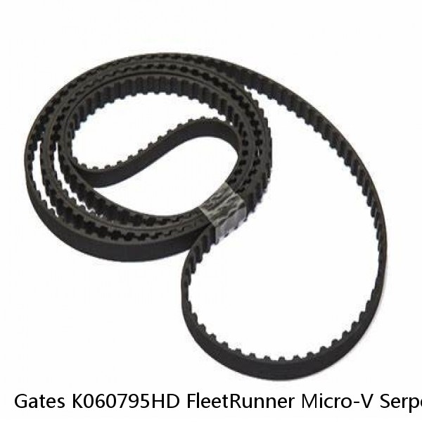 Gates K060795HD FleetRunner Micro-V Serpentine Drive Belt