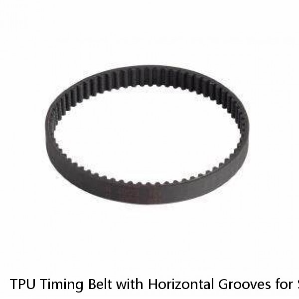 TPU Timing Belt with Horizontal Grooves for Sausage Machine belt
